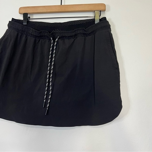 Athleta trakki crest skort black size 16 - Picture 4 of 6